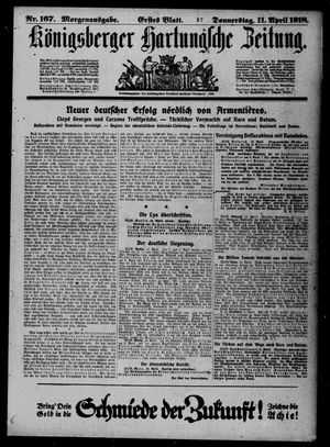 Königsberger Hartungsche Zeitung on Apr 11, 1918