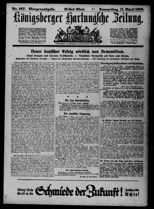 Königsberger Hartungsche Zeitung vom 11.04.1918