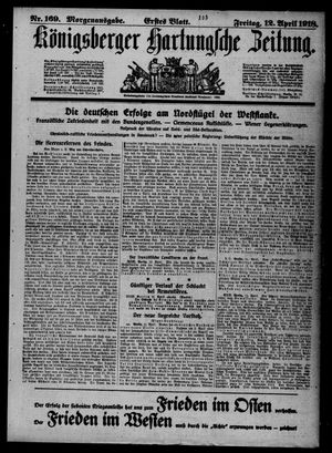 Königsberger Hartungsche Zeitung on Apr 12, 1918