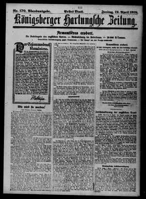 Königsberger Hartungsche Zeitung on Apr 12, 1918