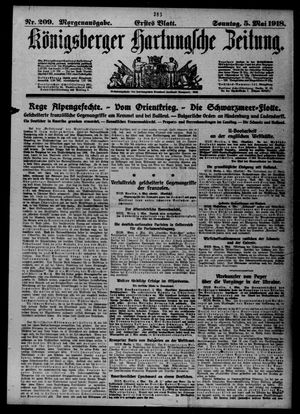 Königsberger Hartungsche Zeitung on May 5, 1918