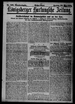 Königsberger Hartungsche Zeitung on May 24, 1918