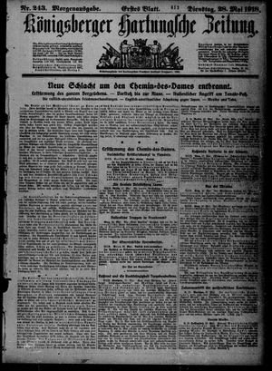 Königsberger Hartungsche Zeitung vom 28.05.1918