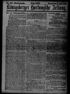 Königsberger Hartungsche Zeitung vom 08.06.1918