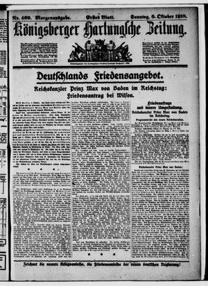 Königsberger Hartungsche Zeitung vom 06.10.1918