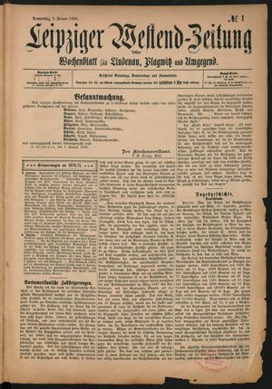 Leipziger Westend-Zeitung vom 02.01.1896
