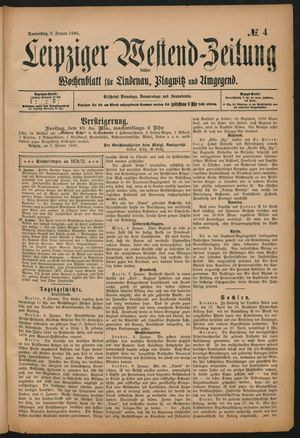 Leipziger Westend-Zeitung vom 09.01.1896