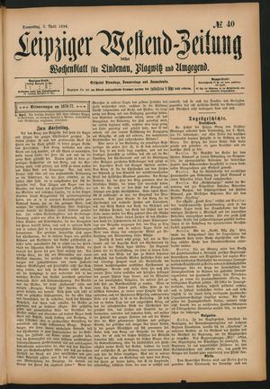 Leipziger Westend-Zeitung vom 02.04.1896