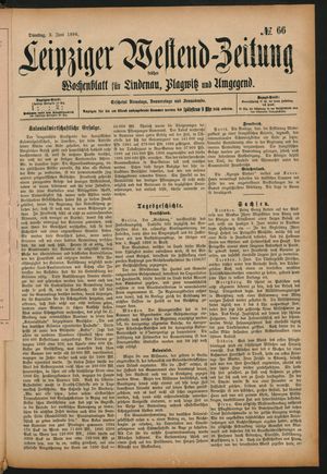 Leipziger Westend-Zeitung vom 02.06.1896