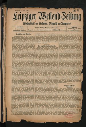 Leipziger Westend-Zeitung vom 02.07.1896