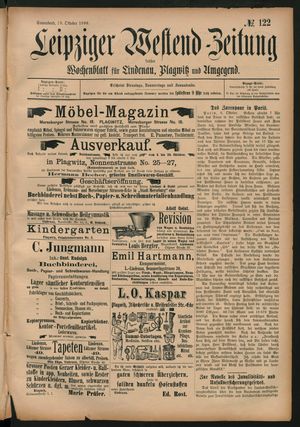 Leipziger Westend-Zeitung vom 10.10.1896