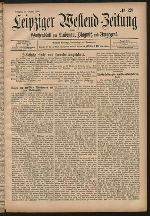 Leipziger Westend-Zeitung on Oct 27, 1896
