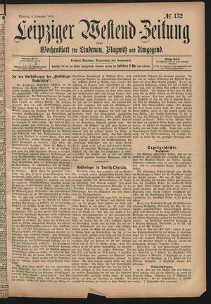Leipziger Westend-Zeitung vom 03.11.1896