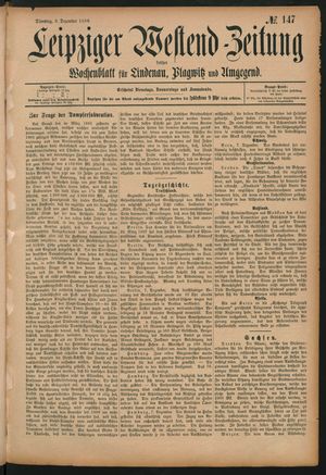 Leipziger Westend-Zeitung vom 08.12.1896