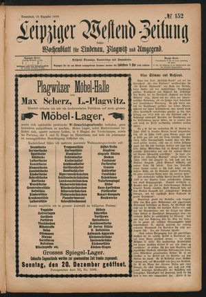 Leipziger Westend-Zeitung vom 19.12.1896