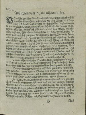 Zeitung auß Deutschlandt, Welschlandt, Franckreich, Böhmen, Hungarn, Niederlandt und andern Orten on Feb 24, 1620