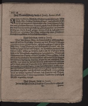 Fragmente von öffentlichen Zeitungen während des dreißigjährigen Krieges on Jul 20, 1626