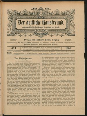 Der ärztliche Hausfreund vom 05.03.1896