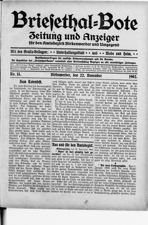 Briesetal-Bote vom 22.11.1902