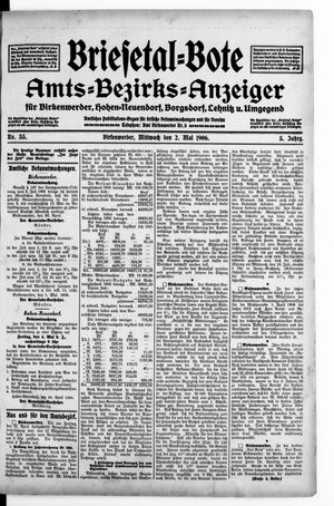 Briesetal-Bote on May 2, 1906