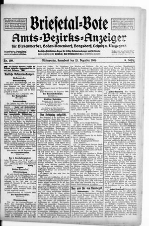 Briesetal-Bote on Dec 15, 1906