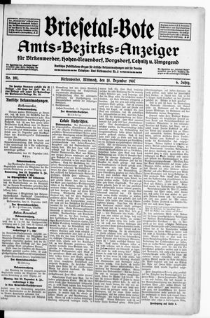 Briesetal-Bote vom 18.12.1907