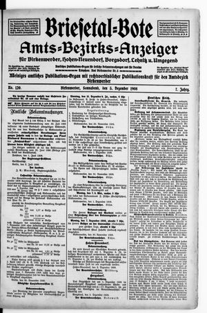Briesetal-Bote vom 05.12.1908