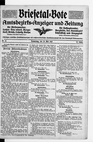 Briesetal-Bote vom 29.05.1913