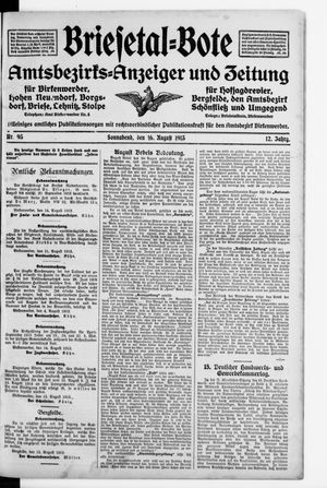 Briesetal-Bote vom 16.08.1913