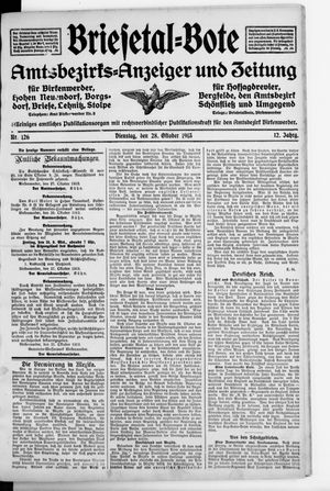 Briesetal-Bote vom 28.10.1913