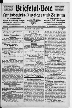 Briesetal-Bote vom 05.02.1916