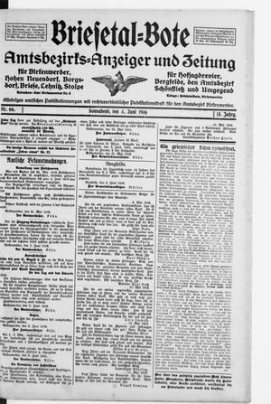 Briesetal-Bote vom 03.06.1916