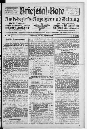 Briesetal-Bote vom 14.09.1918