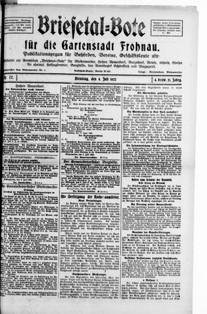 Briesetal-Bote vom 04.07.1922