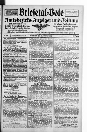 Briesetal-Bote vom 20.10.1928