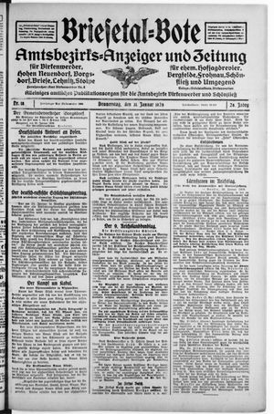 Briesetal-Bote vom 31.01.1929