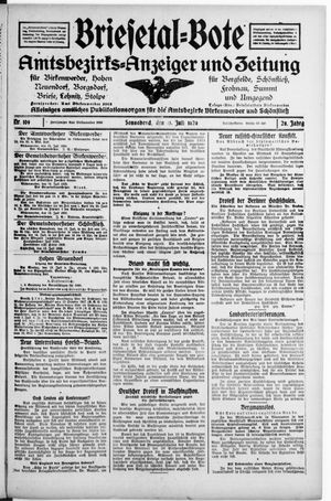 Briesetal-Bote vom 13.07.1929
