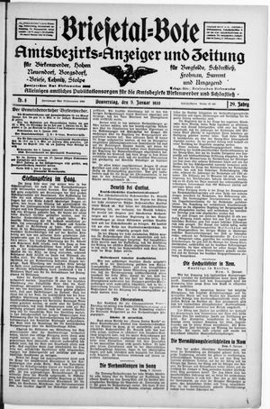 Briesetal-Bote vom 09.01.1930