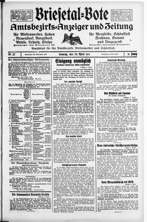 Briesetal-Bote on Apr 10, 1932