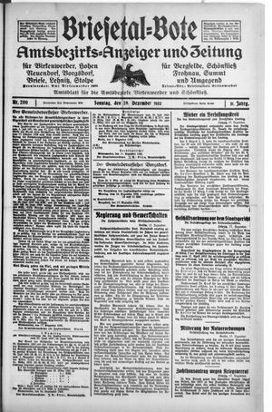 Briesetal-Bote vom 18.12.1932