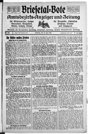 Briesetal-Bote vom 10.07.1934