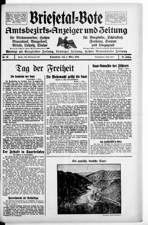 Briesetal-Bote vom 02.03.1935