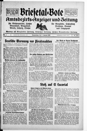 Briesetal-Bote vom 07.01.1937