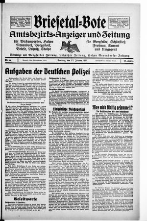 Briesetal-Bote vom 17.01.1937