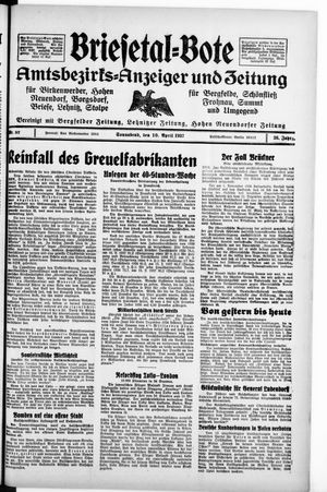 Briesetal-Bote vom 10.04.1937