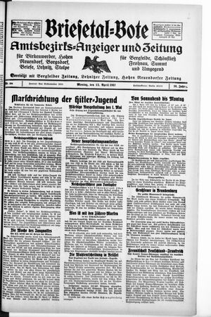 Briesetal-Bote vom 12.04.1937