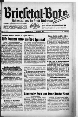 Briesetal-Bote vom 17.12.1938
