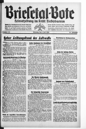 Briesetal-Bote vom 04.07.1939