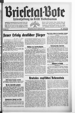 Briesetal-Bote vom 10.02.1940
