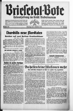 Briesetal-Bote vom 08.10.1940